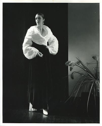 Edward Steichen. Vogue Fashion Evening Gown. 1930.
