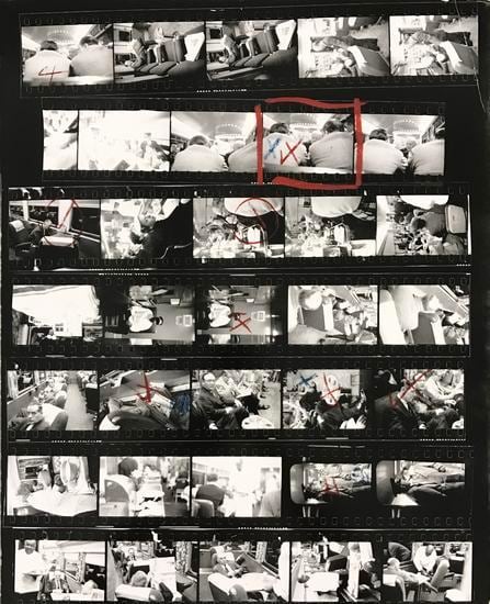 Robert Frank The Americans, Contact Sheet 8 of 81. 1958/2009.