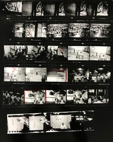 Robert Frank The Americans, Contact Sheet 62 of 81. 1958/2009.