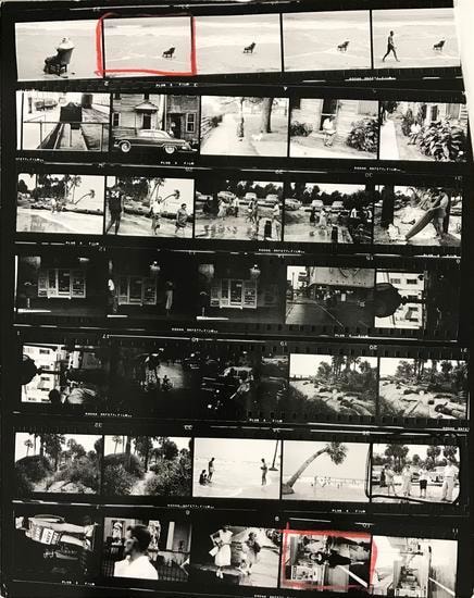 Robert Frank The Americans, Contact Sheet 6 of 81. 1958/2009.