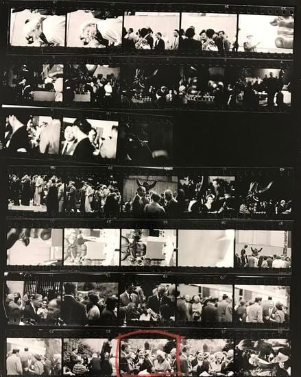 Robert Frank The Americans, Contact Sheet 52 of 81. 1958/2009.