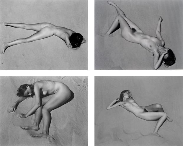 Edward Weston. Nude/Dune.  1936 / Printed by Cole Weston c. 1975.