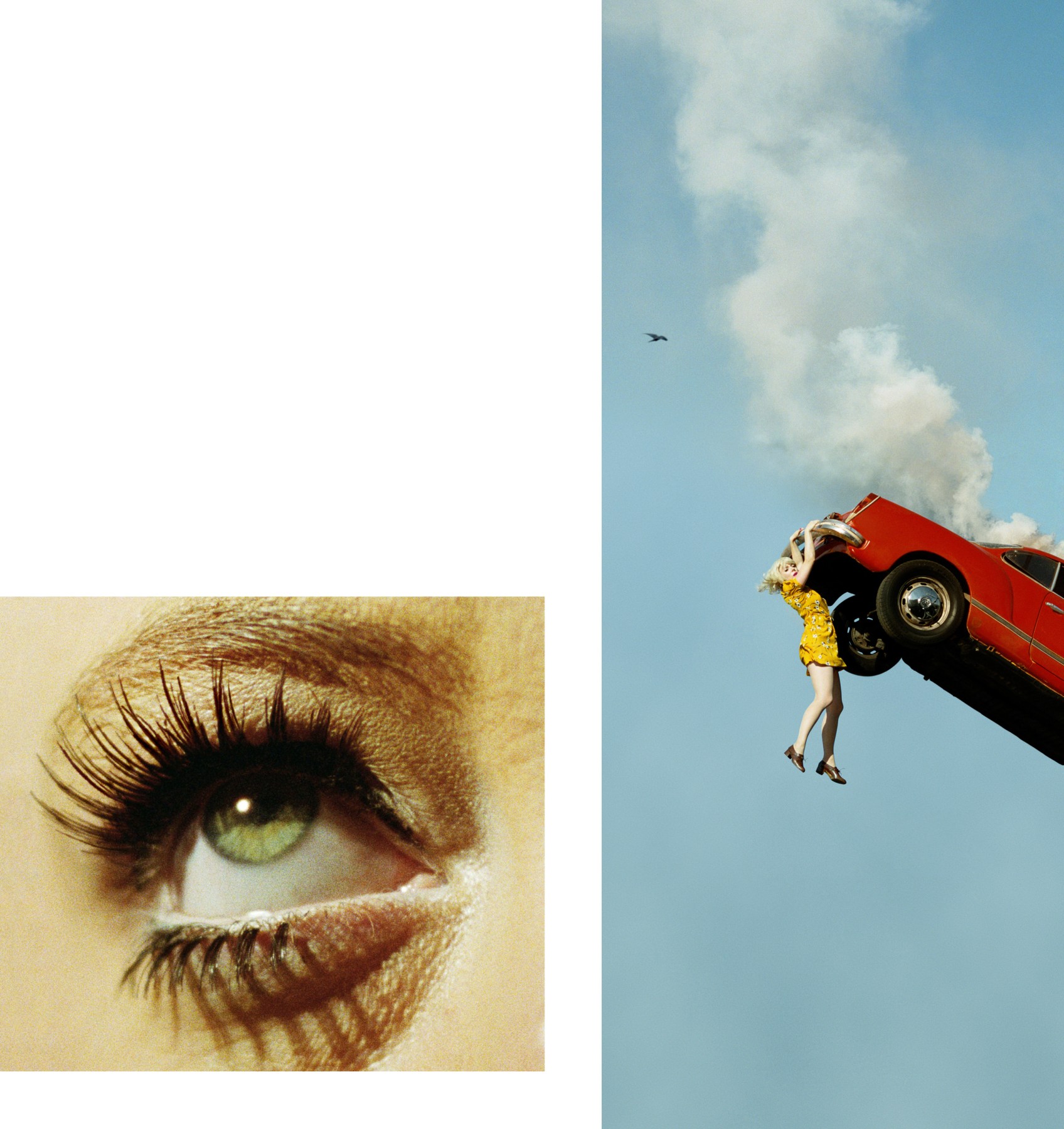 ALEX PRAGER, 3:32 pm, Coldwater Canyon and Eye #5 (Automobile Accident), 2012