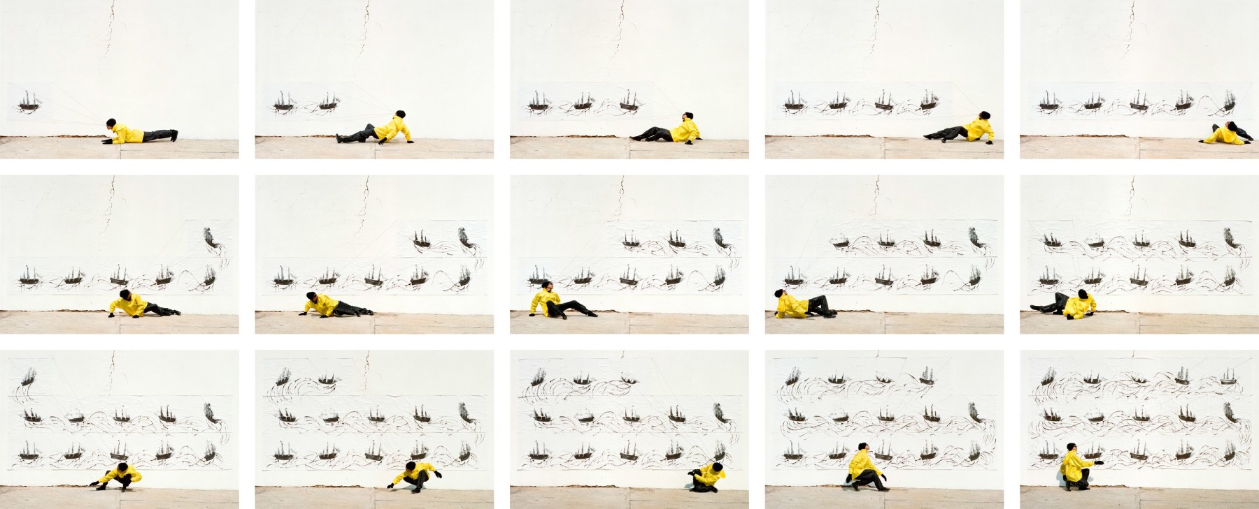 Robin Rhode & Nari Ward - Power Wall - Video Items - Lehmann Maupin