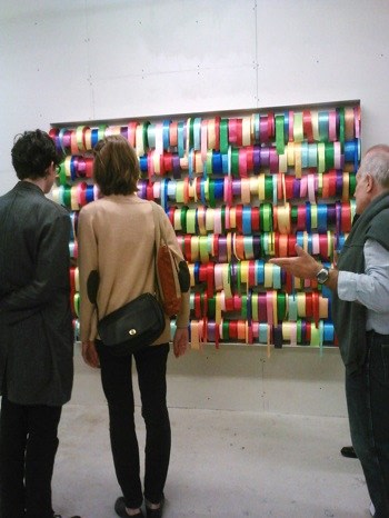 Peter Coffin,&nbsp;Untitled (Ribbons)&nbsp;(2012)