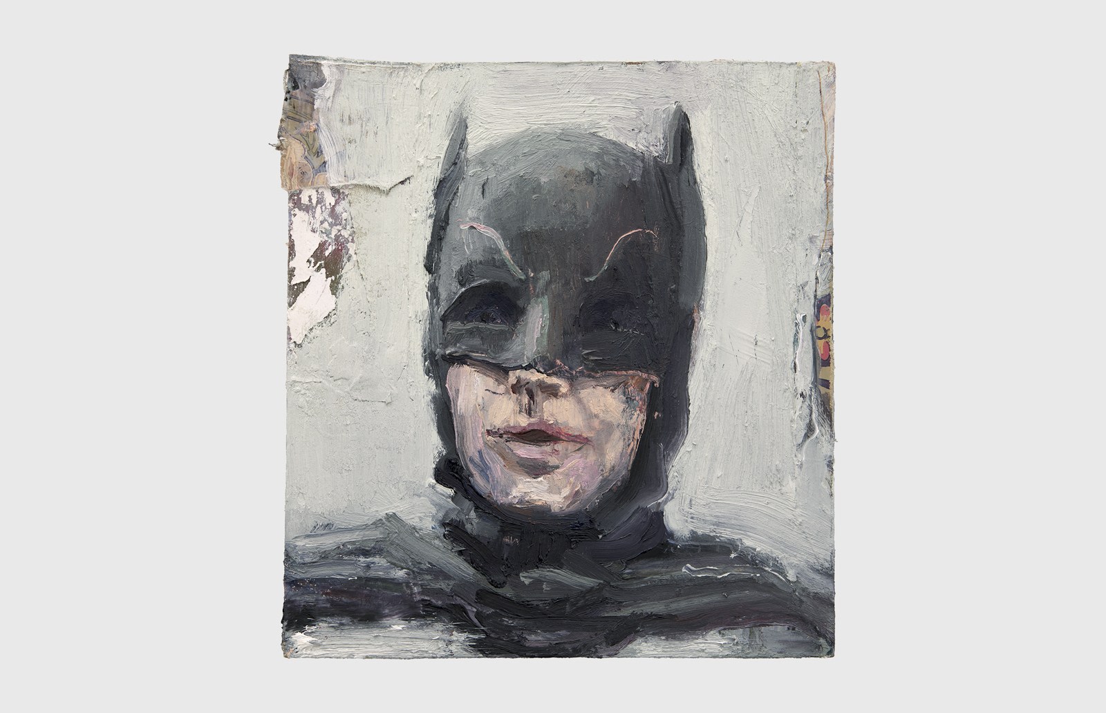 Painting by Seth Becker titled Caped Crusader from 2023