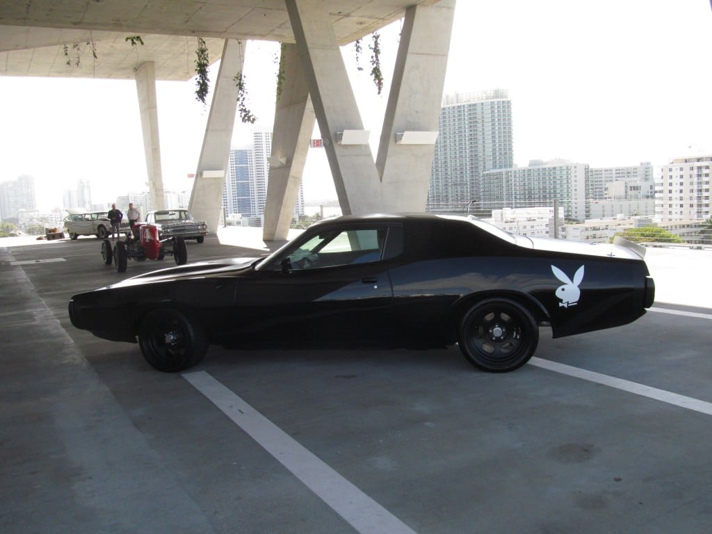 Richard Phillips made this Playboy car in collaboration with Playboy. Insert some type of &ldquo;the world of art and commerce has come full circle&rdquo; joke here. Ugh.