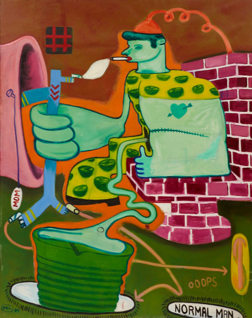 Peter Saul, &ldquo;Sex Deviate Being Executed&rdquo; (1964), oil on canvas, 79 x 52 inches