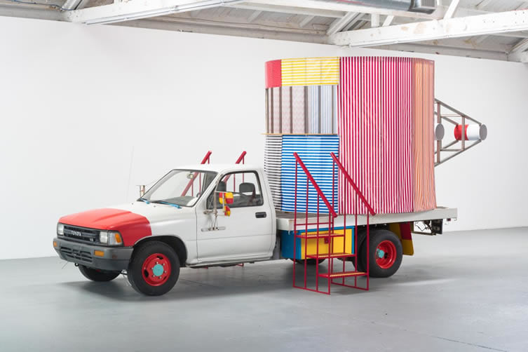 Peter Shire Mr. Truck Goes to Coffee, or This One&rsquo;s for You, 2016