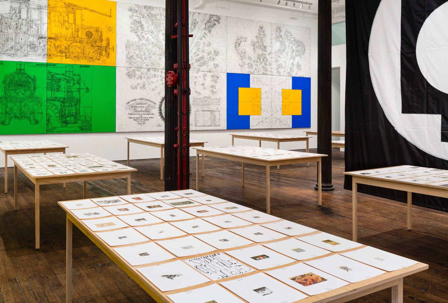 Matt Mullican: Pantograph, installation view