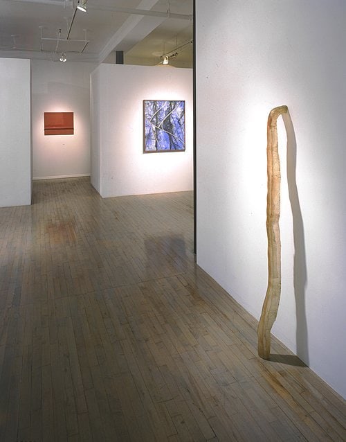 Hand-made Minimal &ndash; installation view with&nbsp;Robert Mangold, Donald Judd, and Bruce Nauman