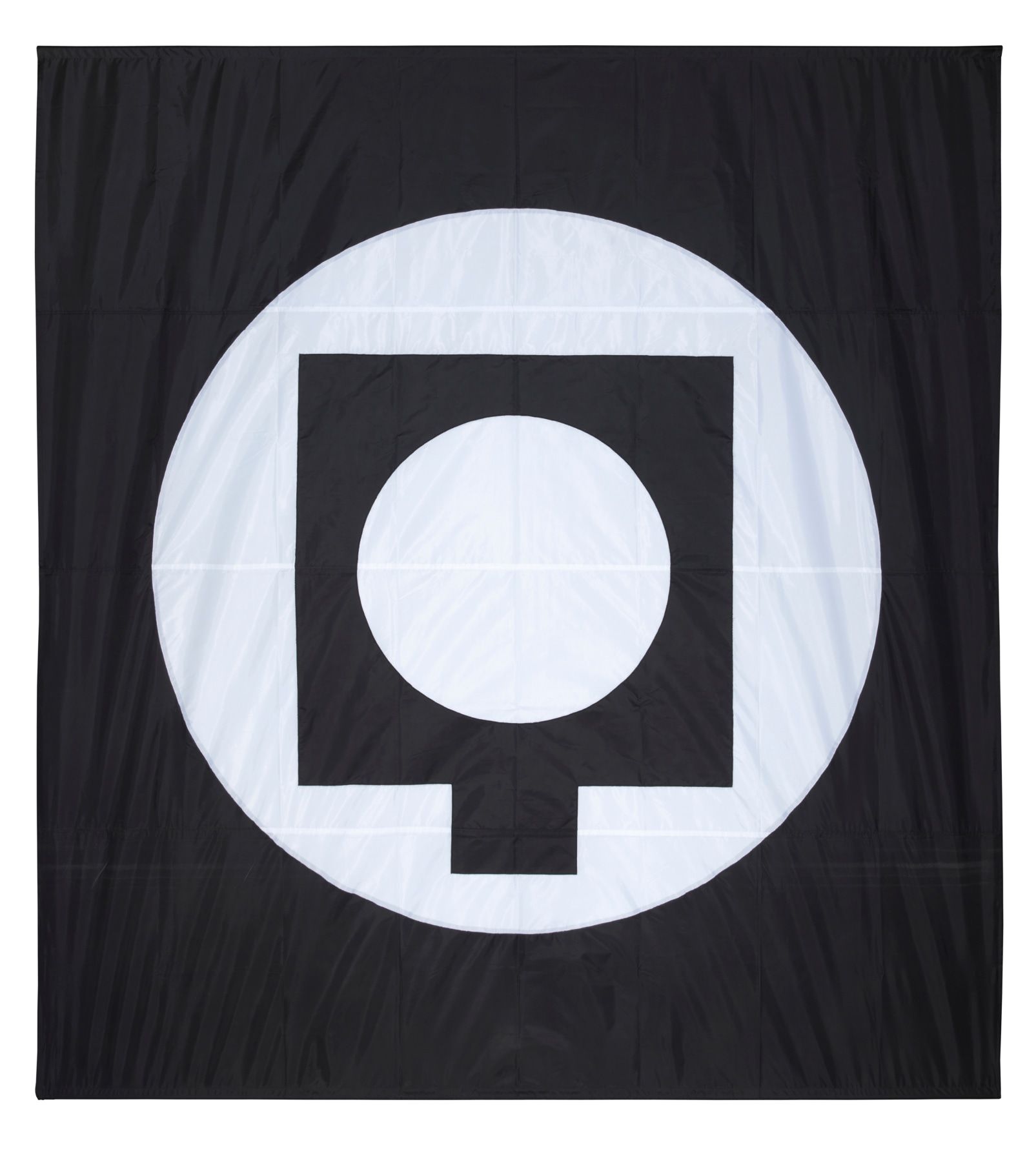 Untitled (5 Banners, Tamayo), detail