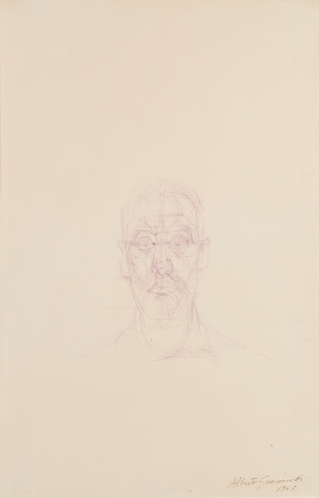 Alberto Giacometti Portrait de Louis Chavignier