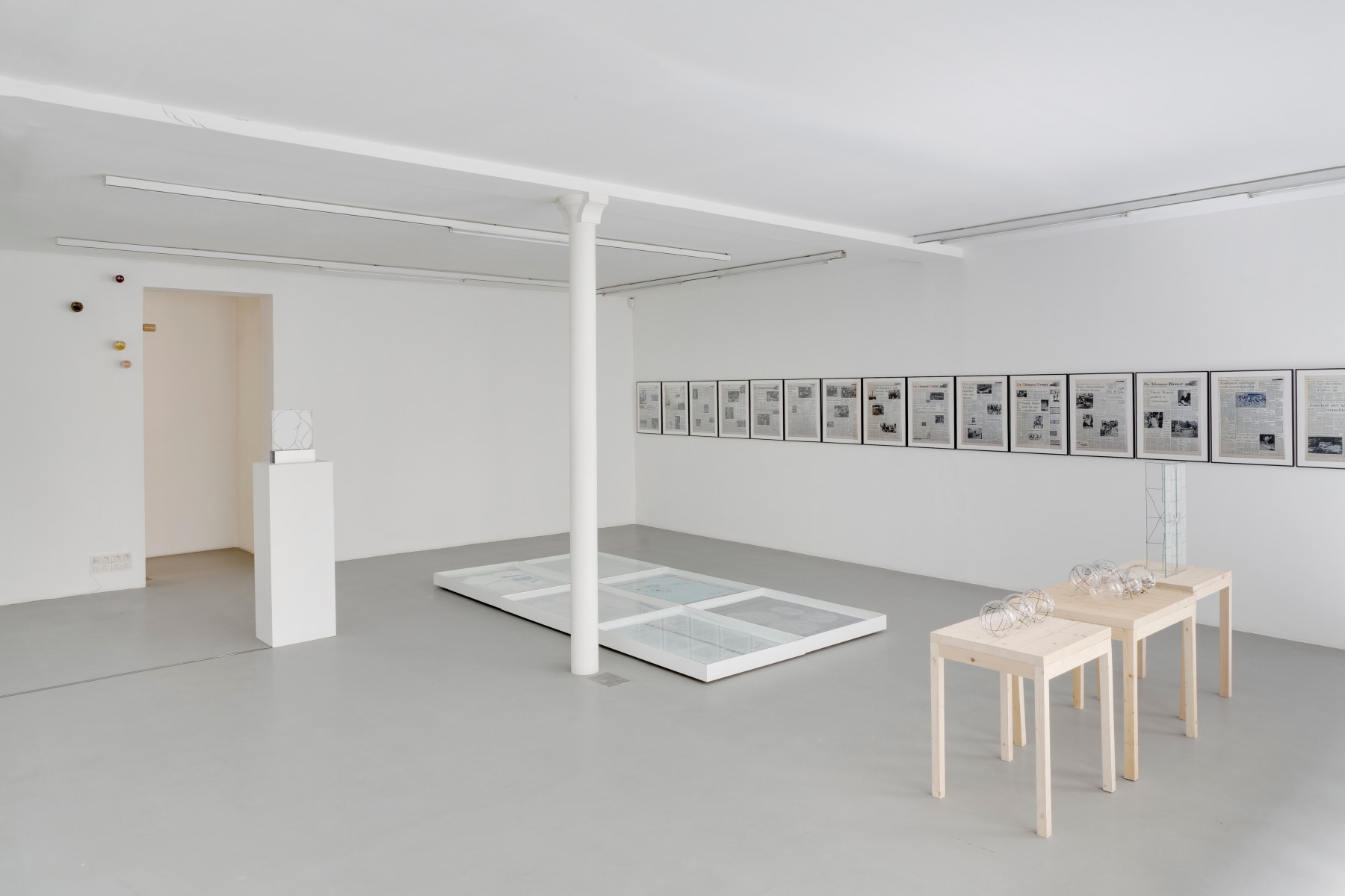 Push Pins in Elastic Space, curated by Gabriel Kuri&nbsp;&ndash; installation view 6