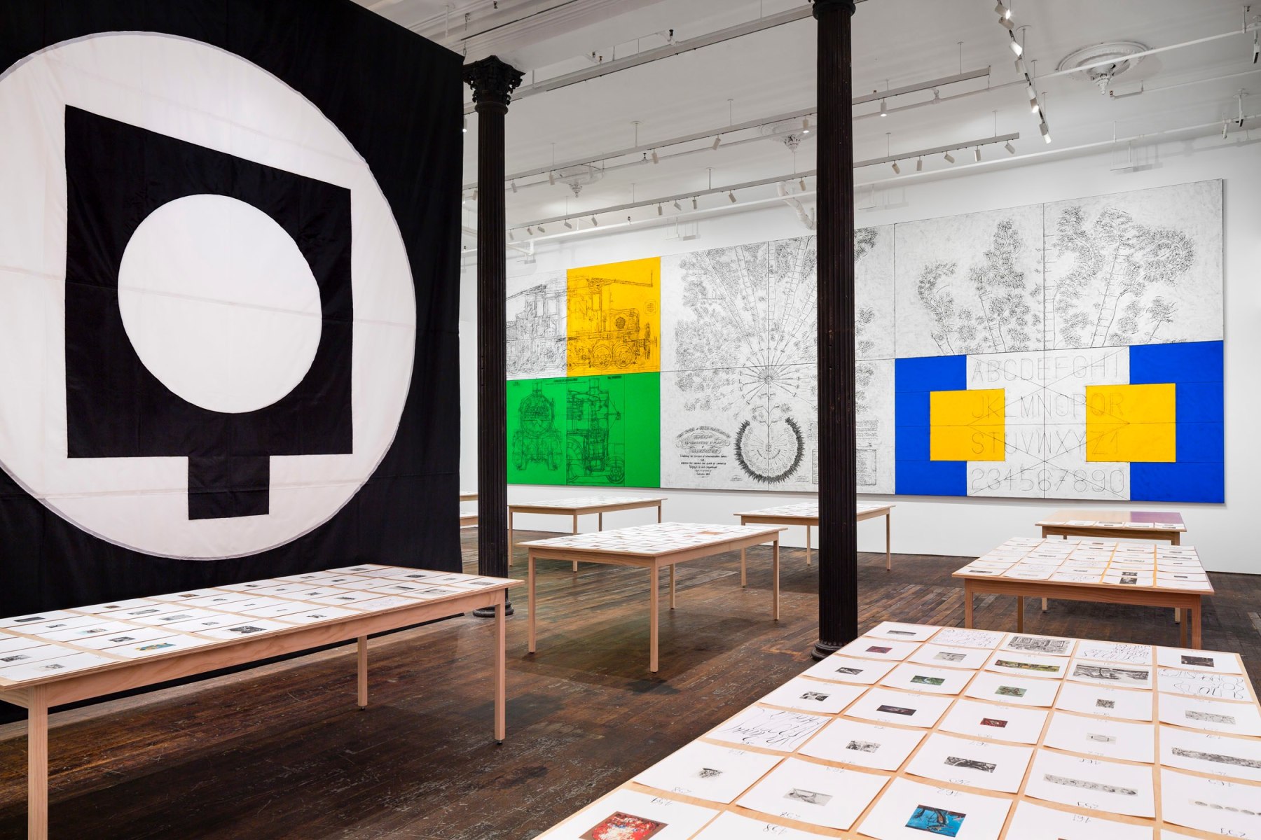 Matt Mullican: Pantograph, installation view