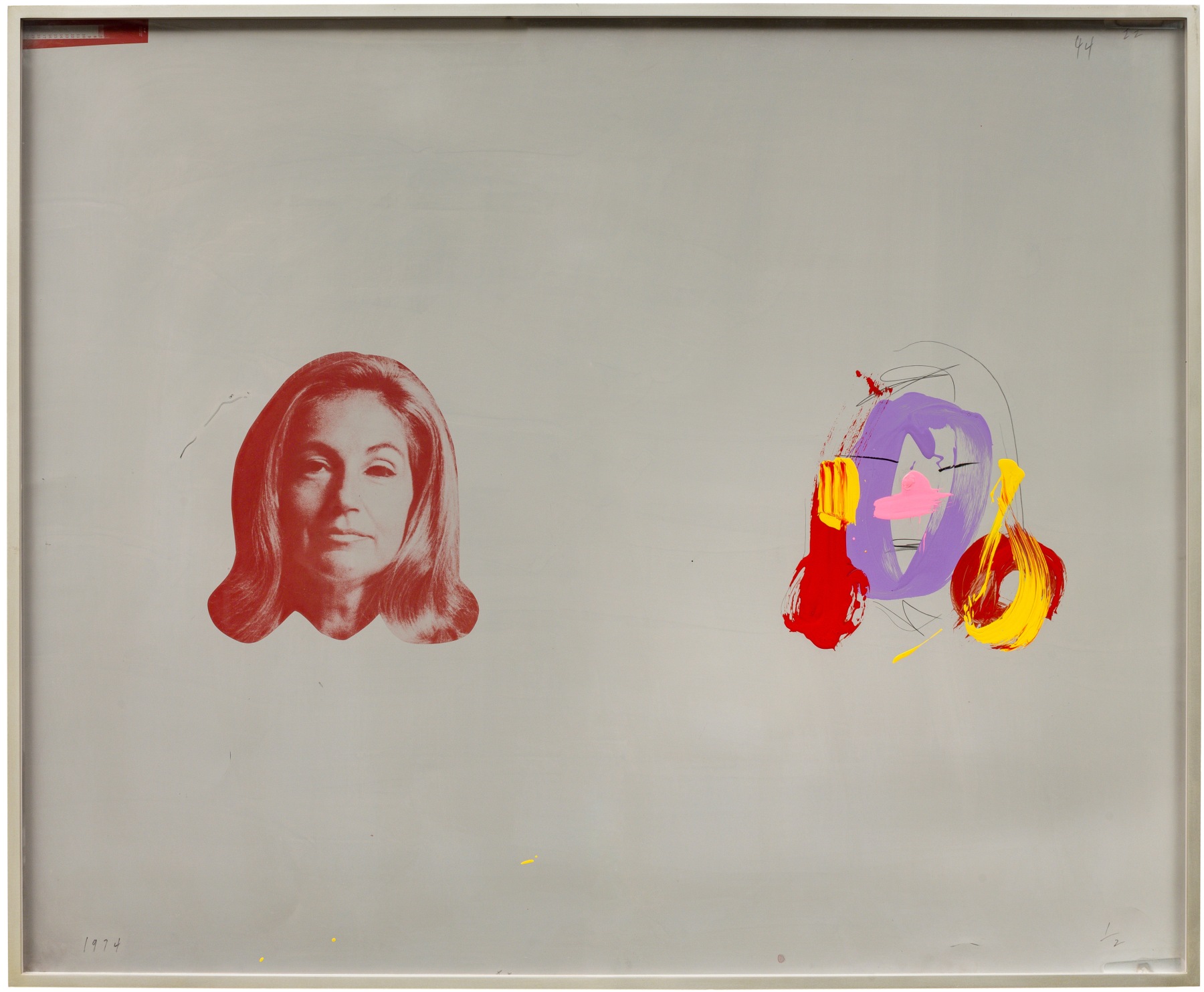Michael Heizer&nbsp; Portraits of Bob and Ethel Scull
