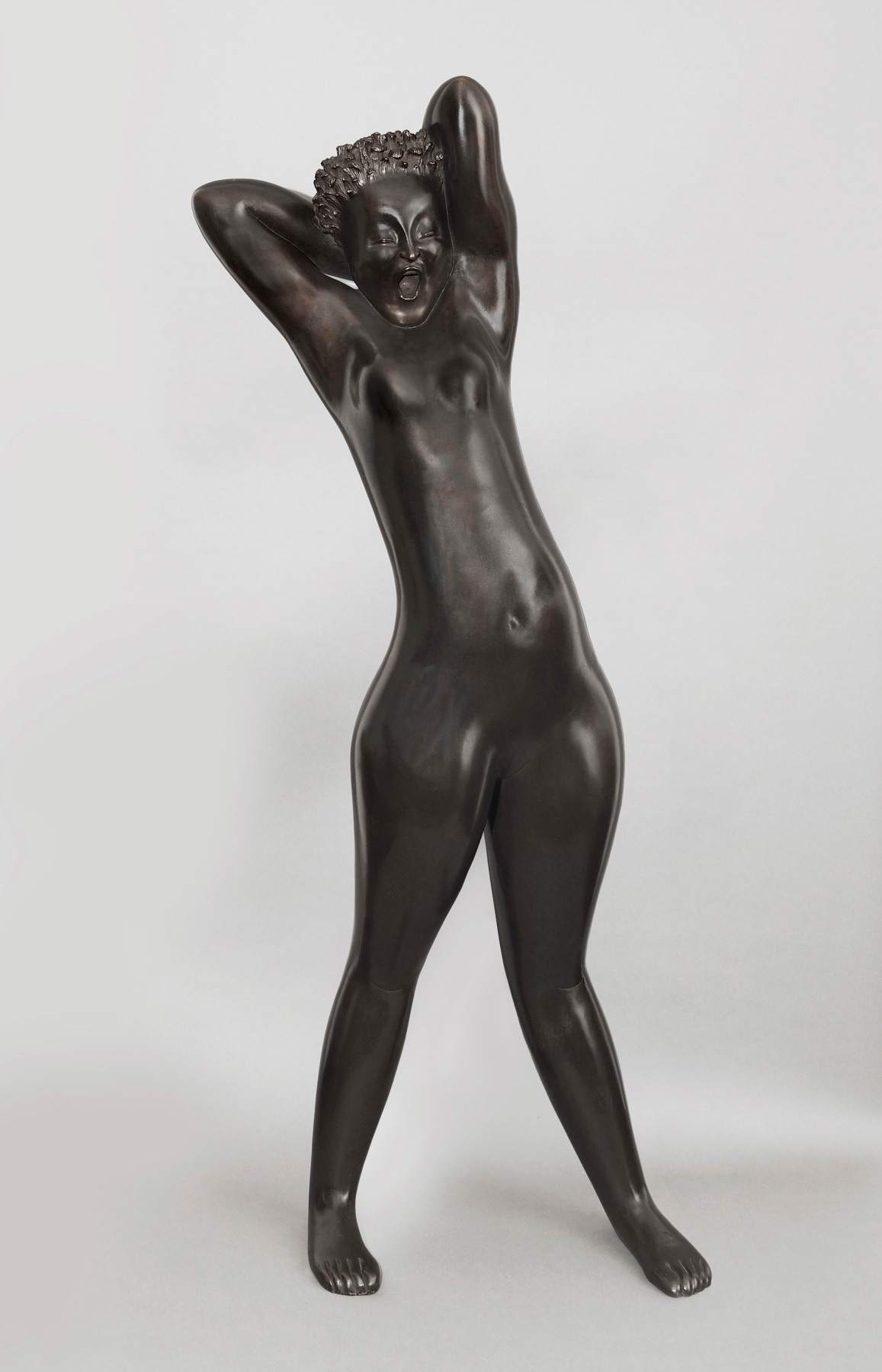 Hugo Robus, Dawn , 1931, bronze, 66 1/2 x 28 x 17 inches, Edition of 3 - lifetime cast