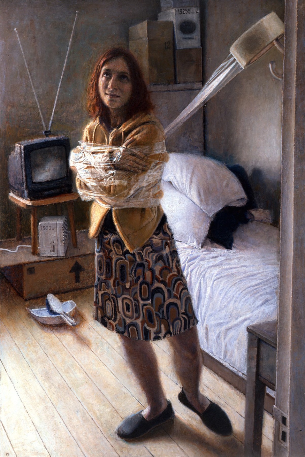 Paul Fenniak, Taken Away (SOLD), 2008, oil on canvas, 54 x 36 inches