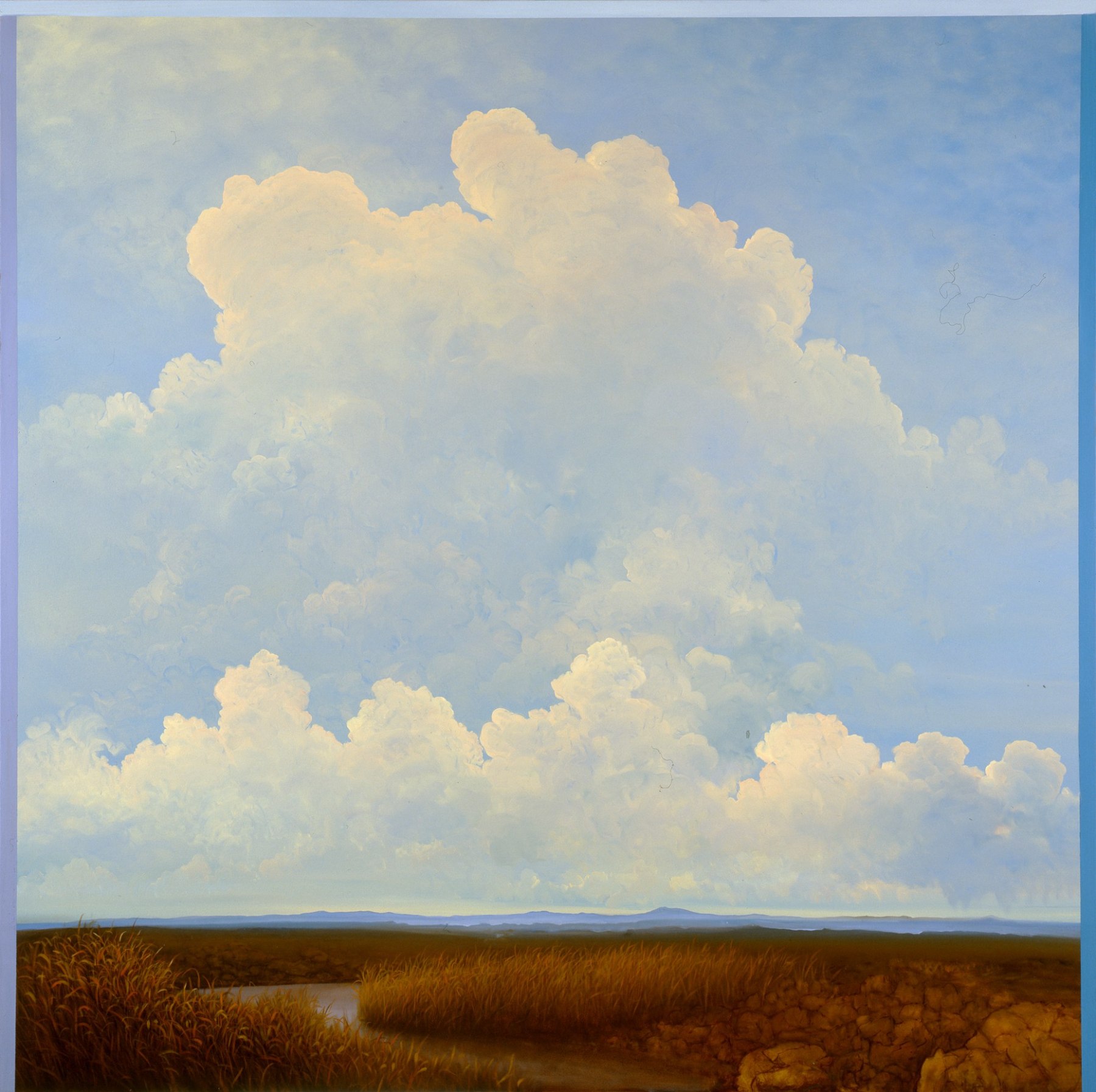 Tula Telfair, Justified by the Possibility (SOLD), 2008, oil on canvas, 60 x 60 inches