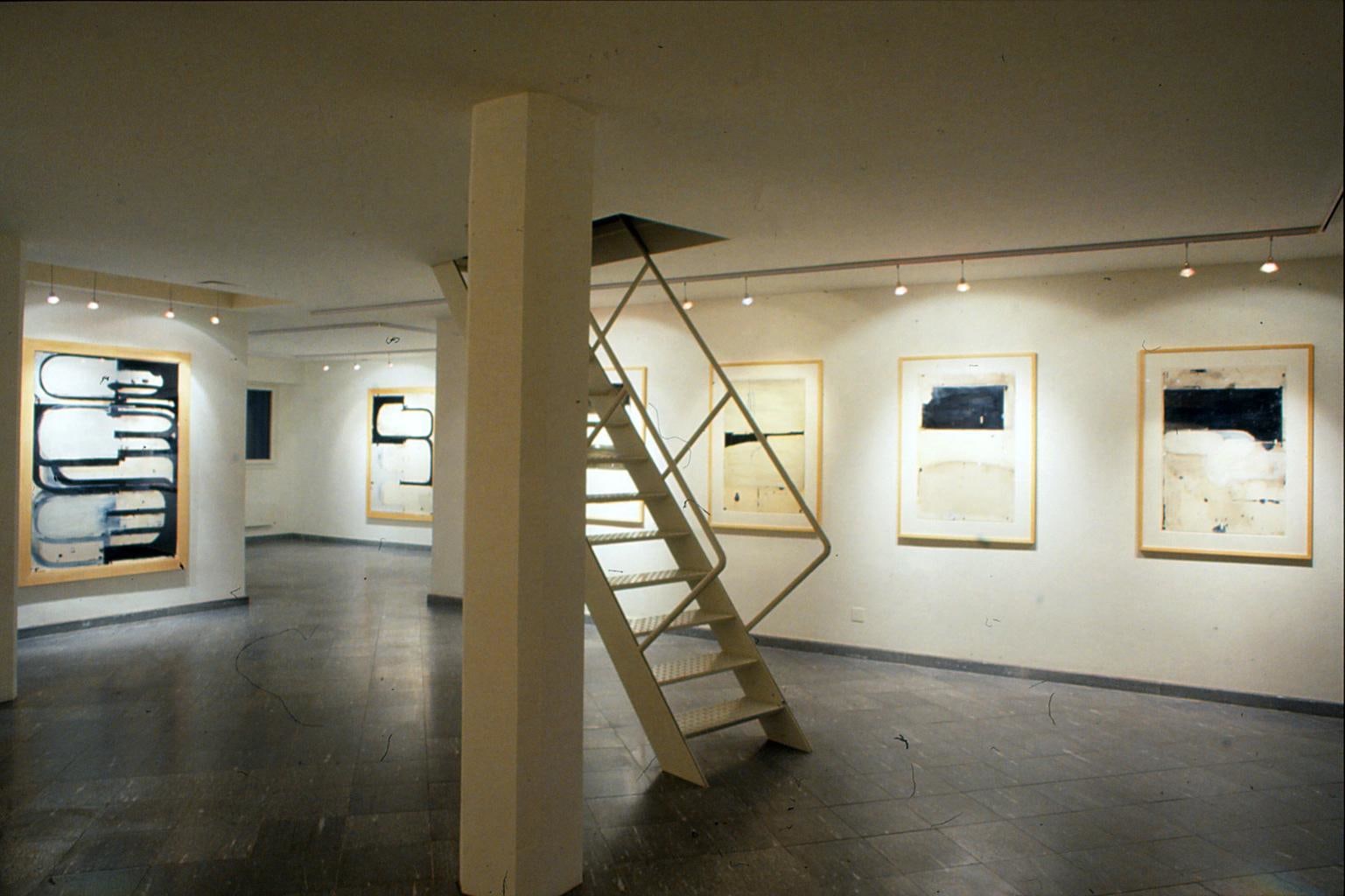  Installation View, John Millei: Drawings, Marc Jancou, Zurich, 1991