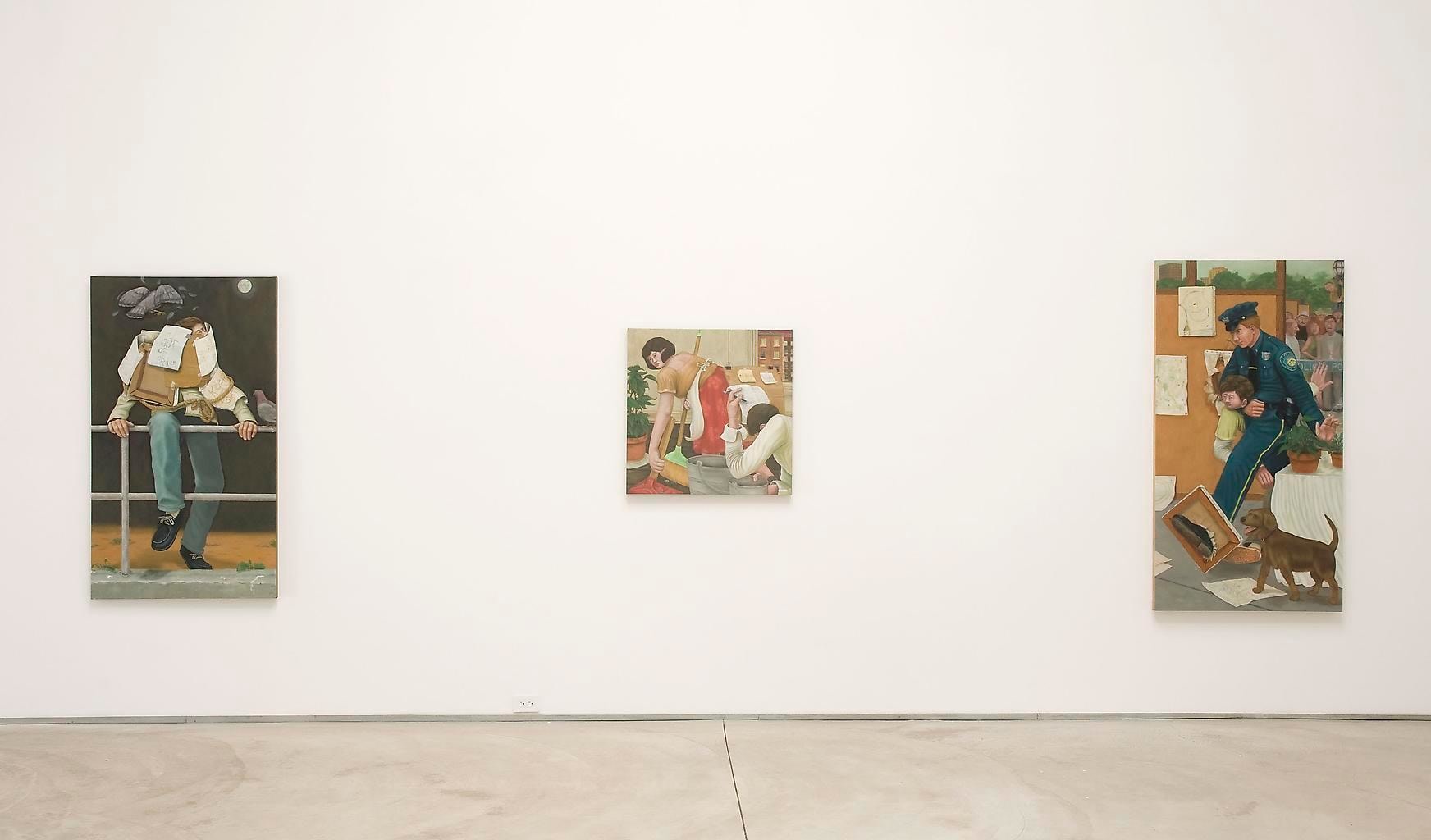  Installation view, Michael Cline, Fifth Column, Marc Jancou, New York, September 10 - October 30, 2009