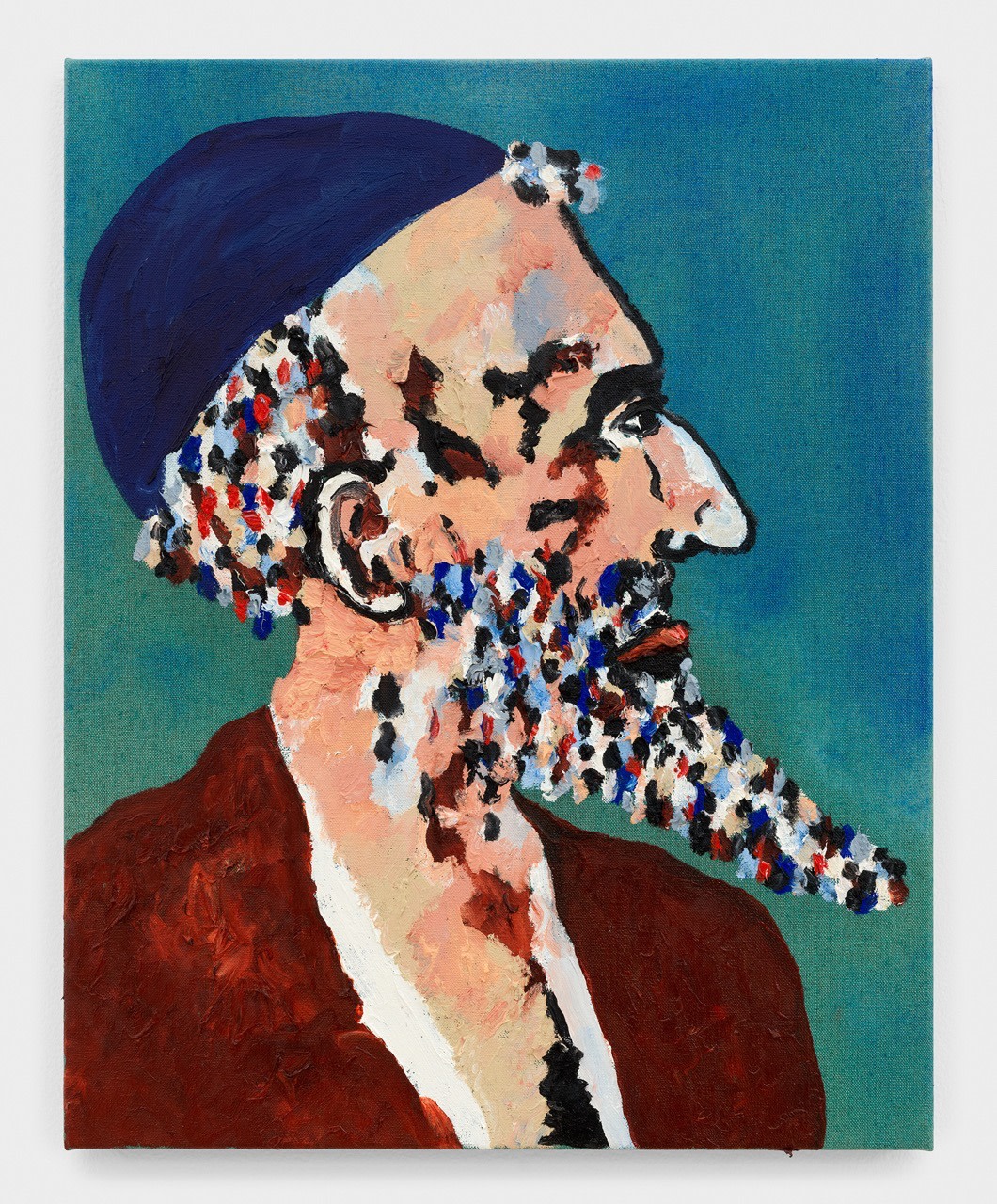 43310 Rabbi With Pointed Beard Younger Brother