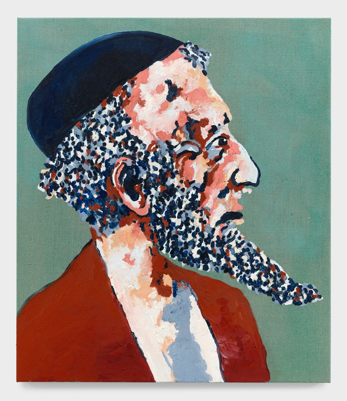 43313 Rabbi With Pointed Beard