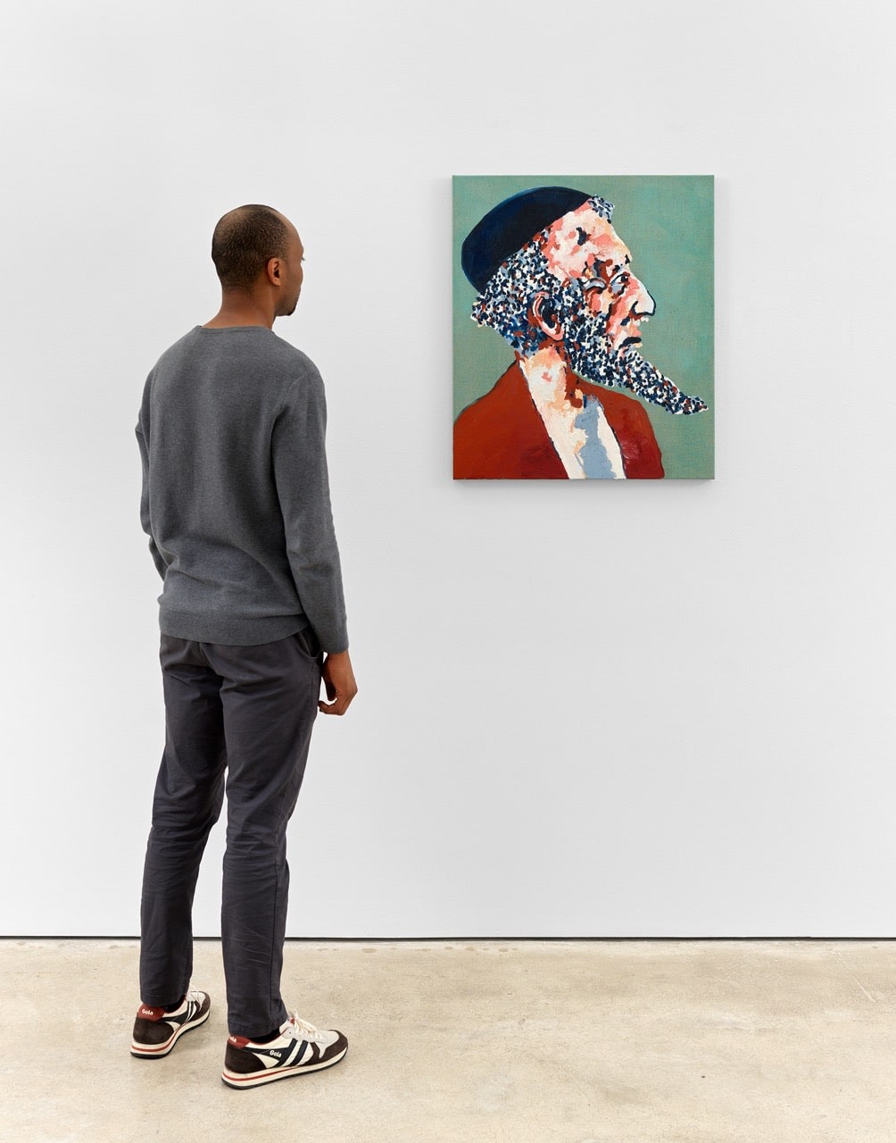 43313 Rabbi With Pointed Beard