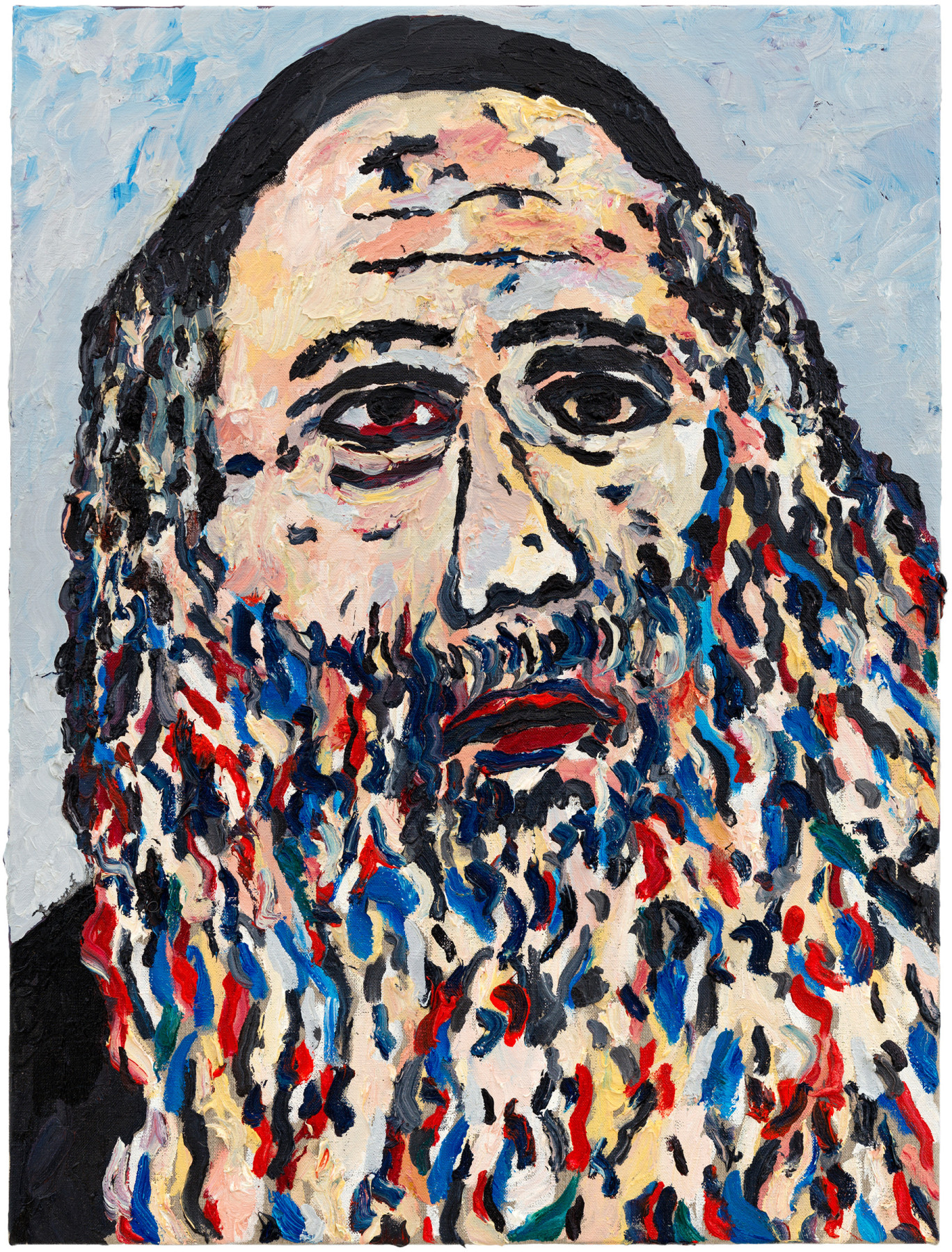 43239 Rabbi With Blue
