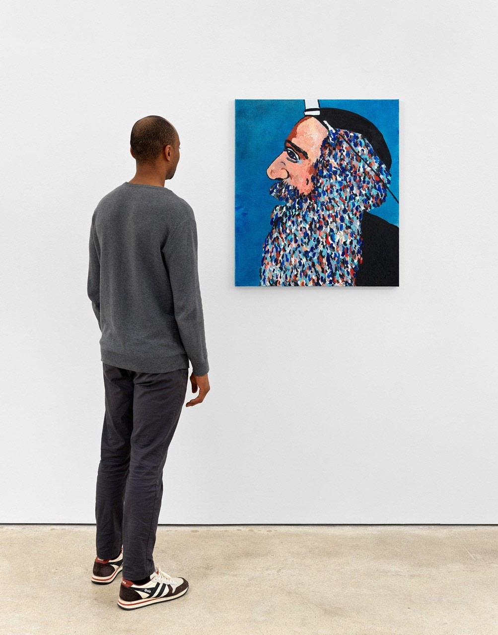 43316 Rabbi With Blue Beard