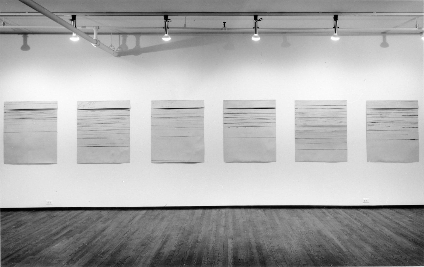 Installation view, Cy Twombly, 420 WEST BROADWAY