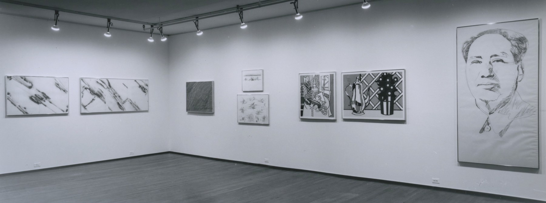 Installation view, Group Drawing Exhibition, 420 WEST BROADWAY