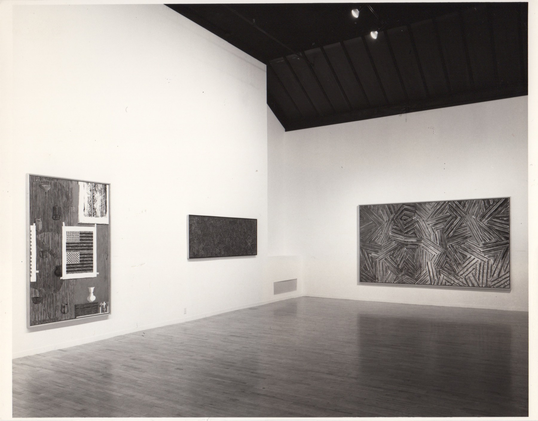 Installation view, Jasper Johns, 142 GREENE