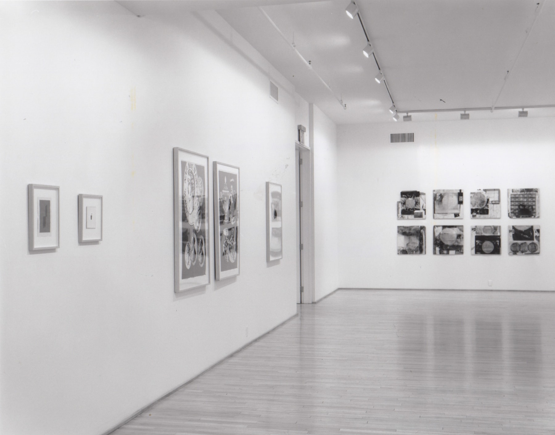 Installation view, Collage Group Exhibition, 578 BROADWAY
