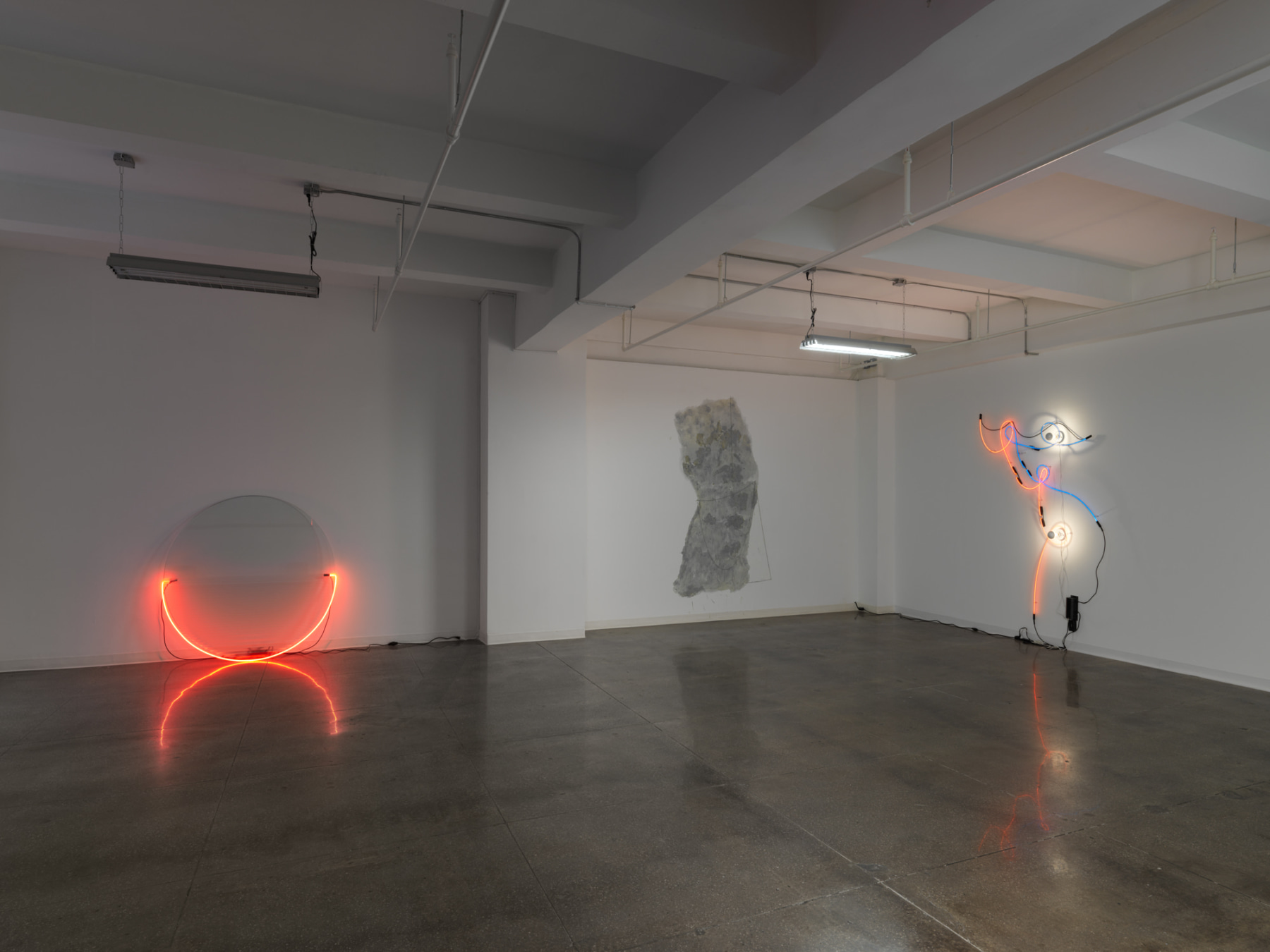 Installation view, Ethereal / Ephemeral: Keith Sonnier in the Sixties, 24 WEST 40