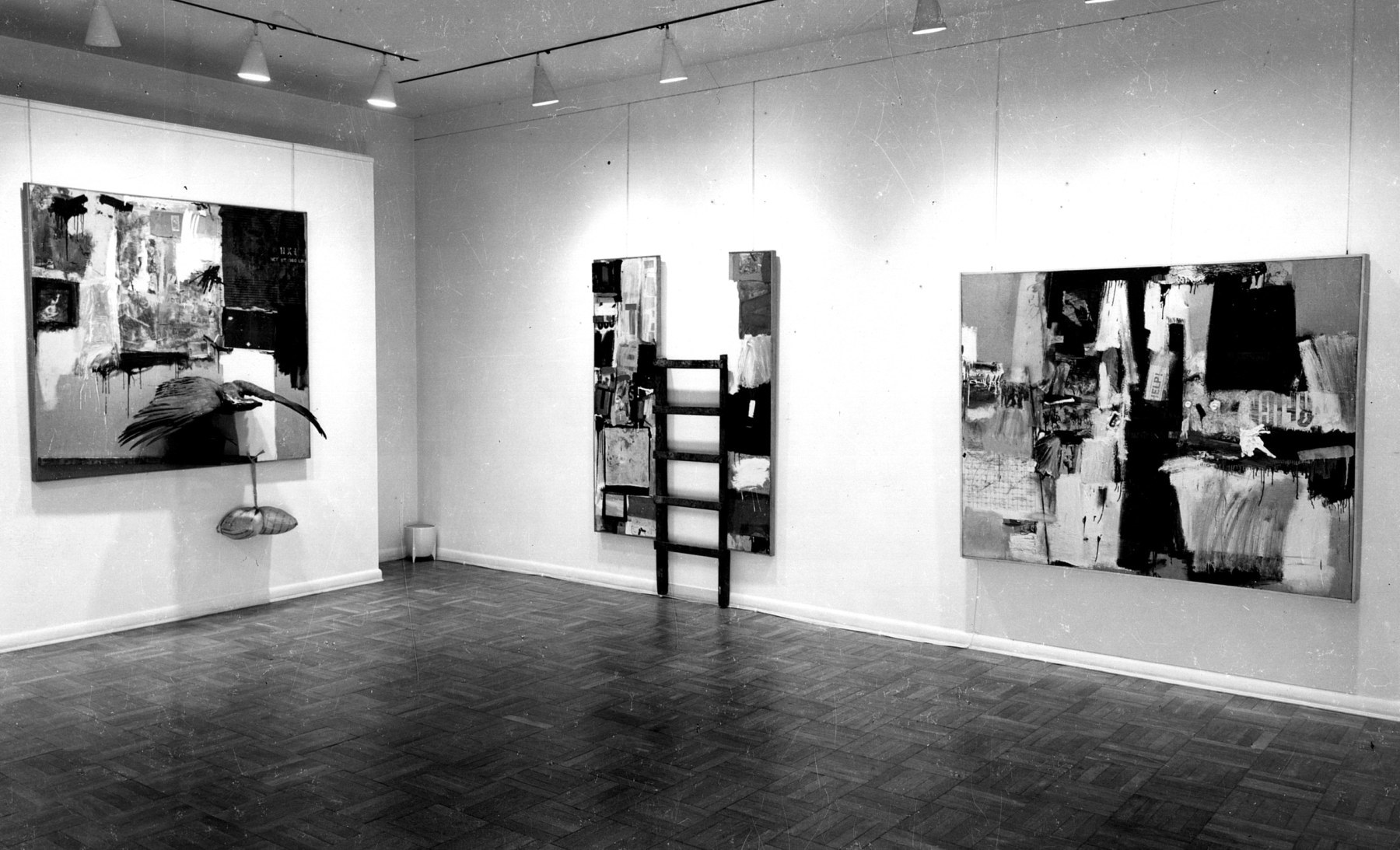 Installation view, Robert Rauschenberg, 4 EAST 77