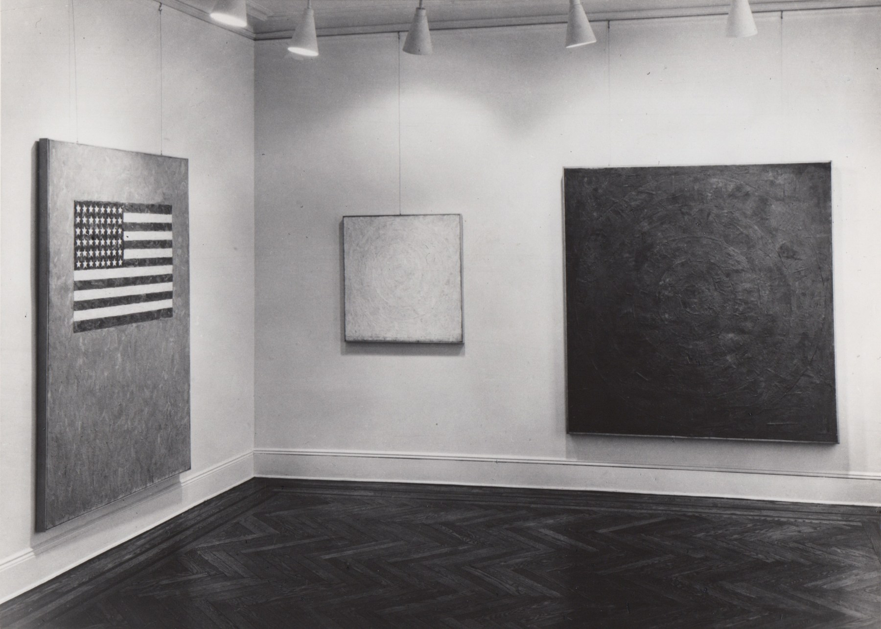 Installation view, Jasper Johns, 4 EAST 77