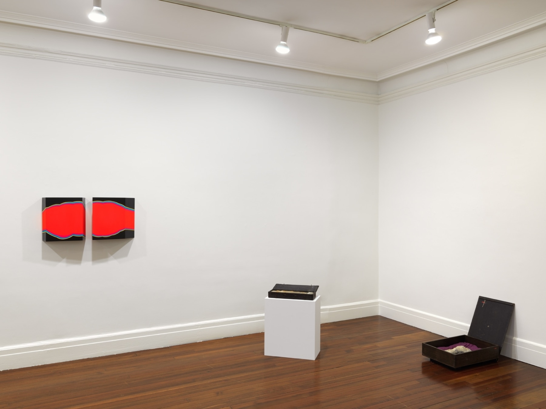 Installation view, 1963&mdash;Boxing Match, Revisited, 18 EAST 77