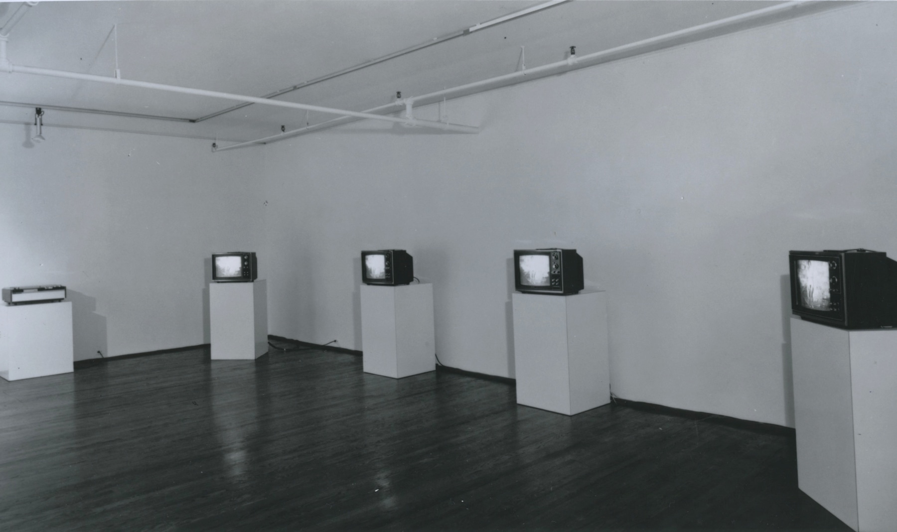 Installation view, Video Cassettes, 420 WEST BROADWAY
