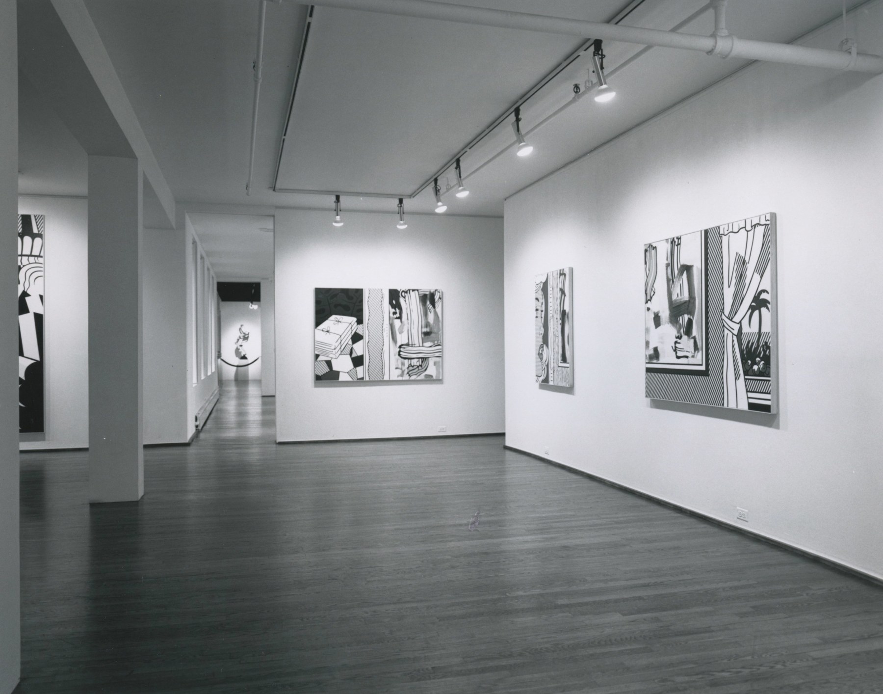 Installation view, Roy Lichtenstein, 420 WEST BROADWAY