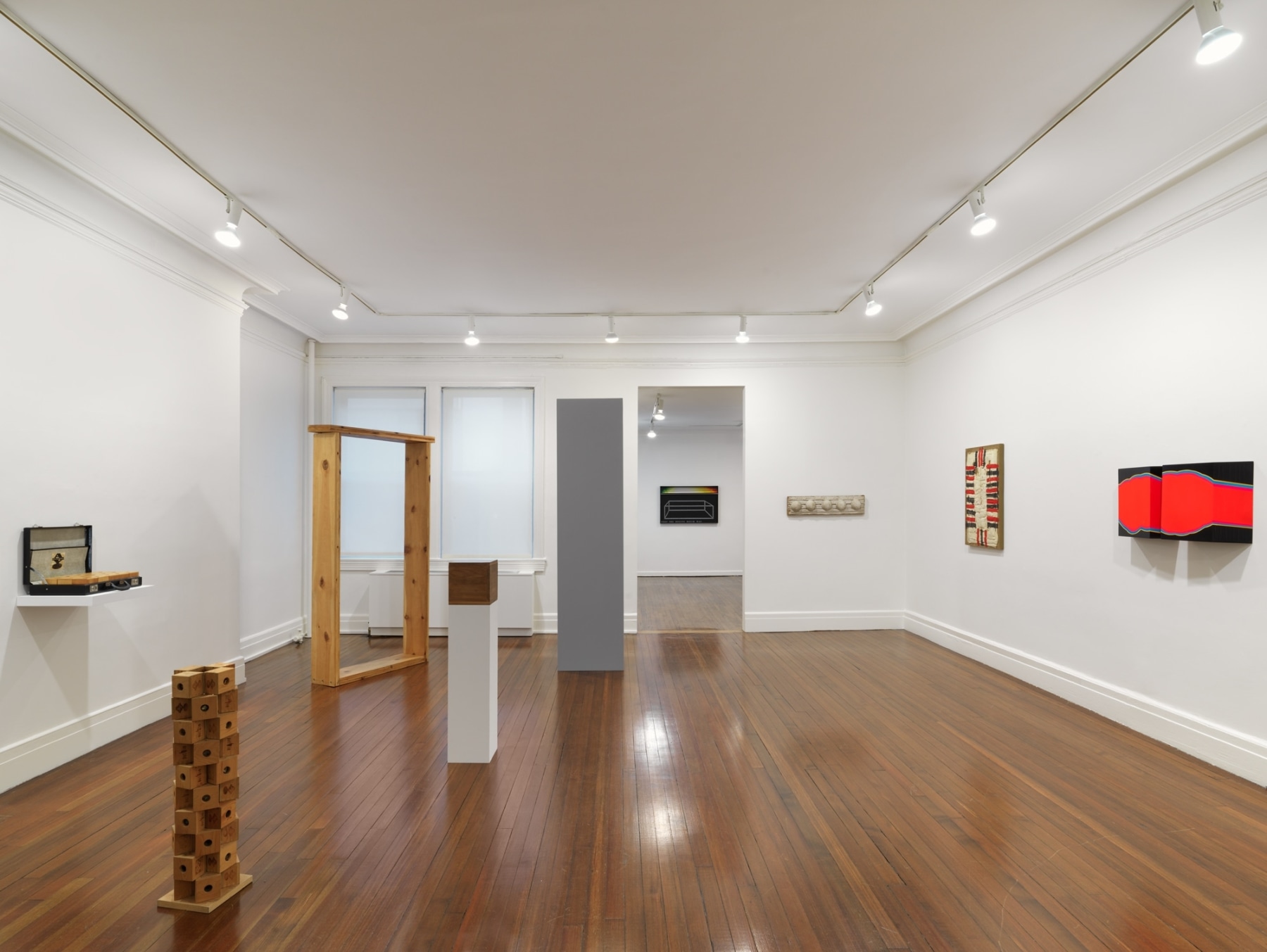 Installation view, 1963&mdash;Boxing Match, Revisited, 18 EAST 77