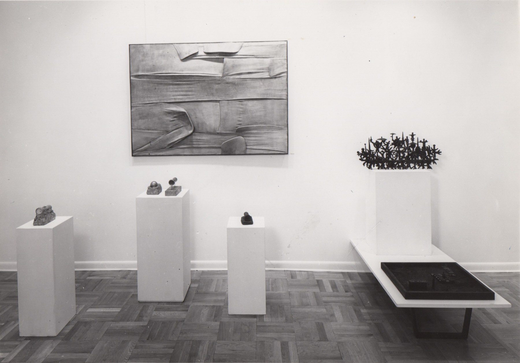 Installation view, Work in Three Dimensions, 4 EAST 77