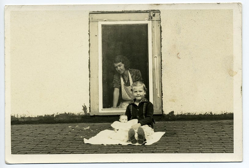 Woman at Window, 1930s, 5 14/16 x 3 15/16 in.