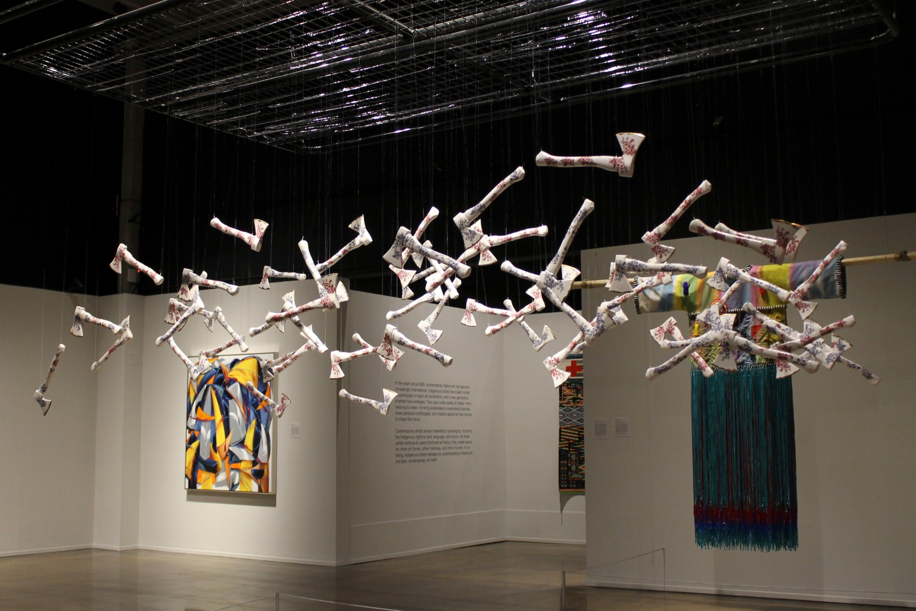 Installation view of&amp;nbsp;Art for a New Understanding: Native Voices, 1950s to Now, Memphis Brooks Museum of Art, TN, 2020