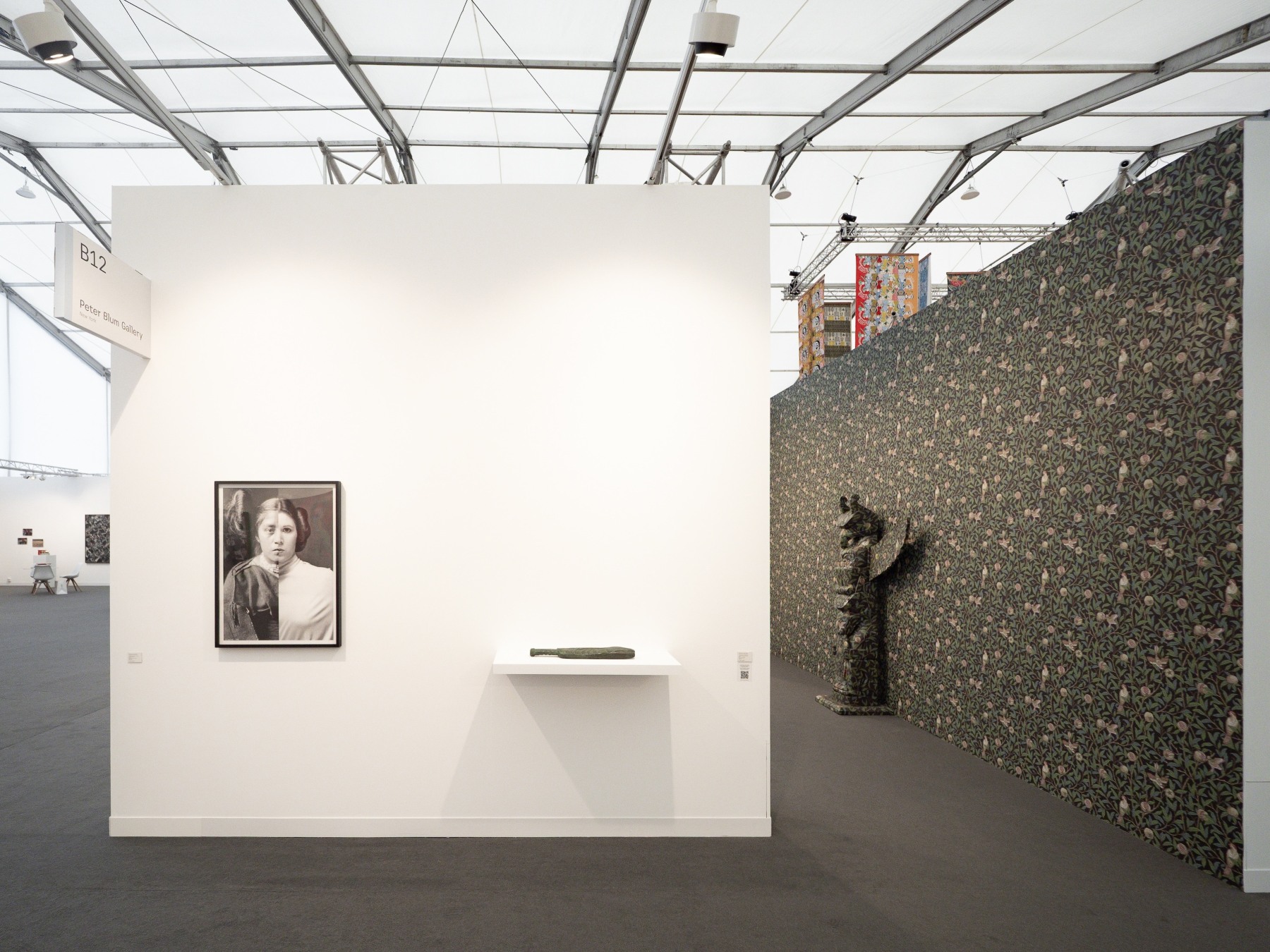 Installation view of Peter Blum Gallery, Frieze London, The Regent&amp;#39;s Park, London,&amp;nbsp;2025,&amp;nbsp;photograph by Michael Adair.