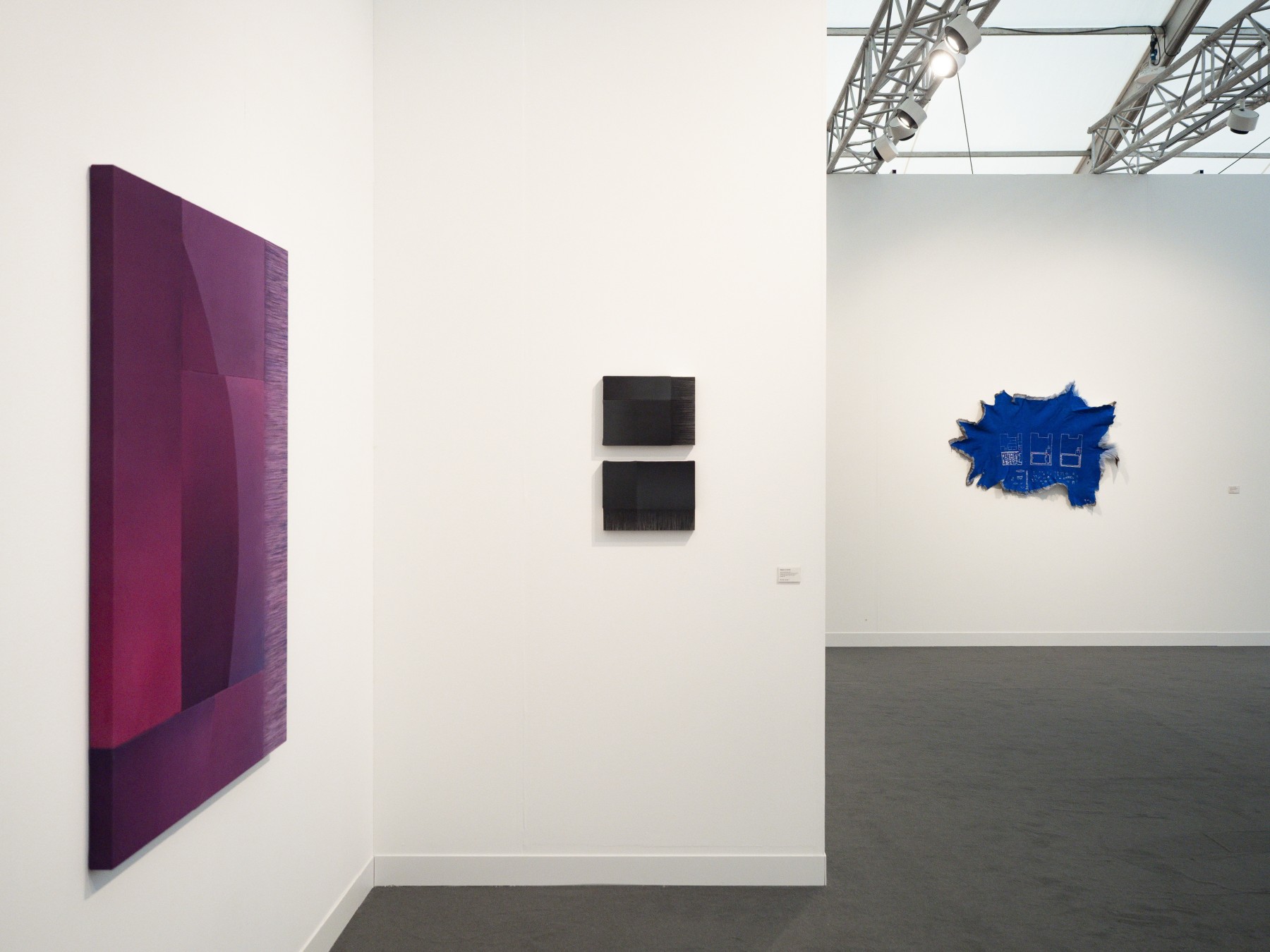 Installation view of Peter Blum Gallery, Frieze London, The Regent&amp;#39;s Park, London,&amp;nbsp;2025,&amp;nbsp;photograph by Michael Adair.