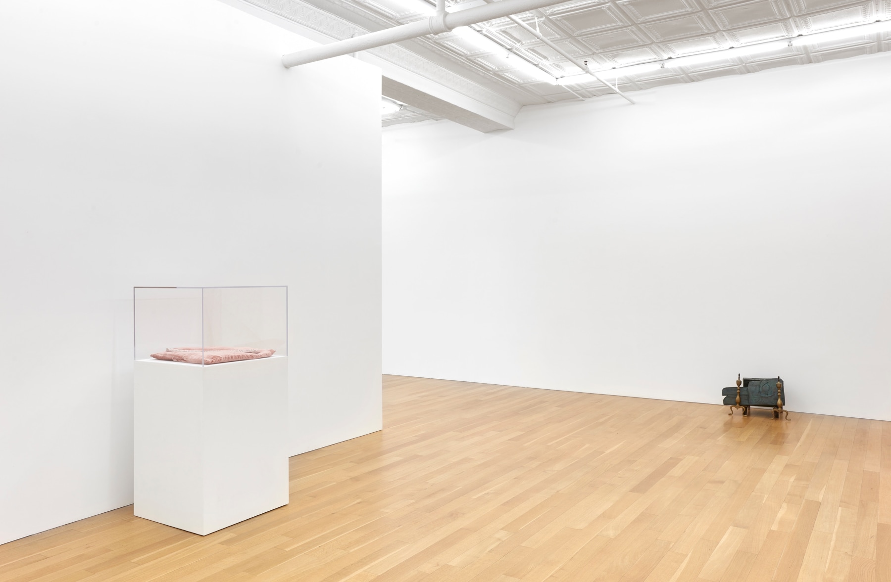 Installation view of Nicholas Galanin,&amp;nbsp;The persistence of Land claims in a climate of change, 2024, Peter Blum Gallery, New York, NY.