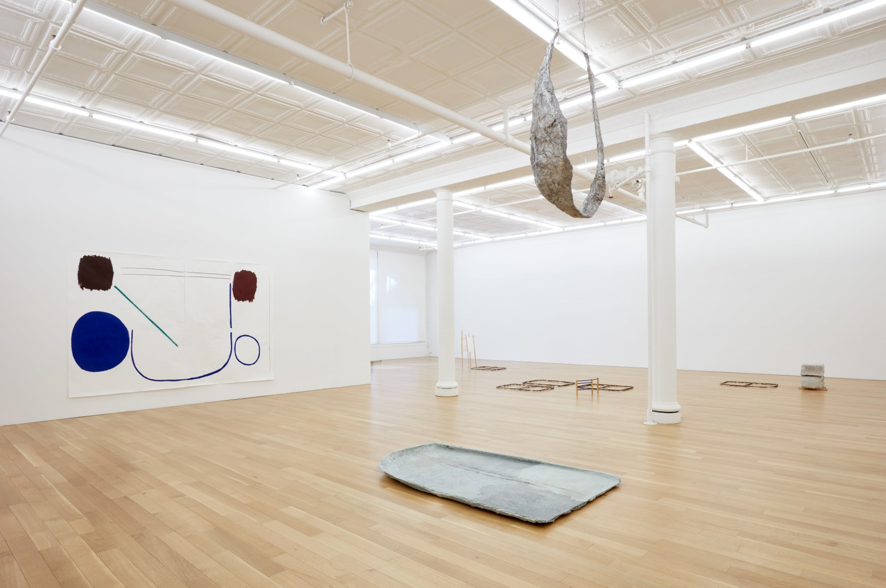 Installation view of Esther Kl&amp;auml;s, Come again, Peter Blum Gallery, New York, 2022