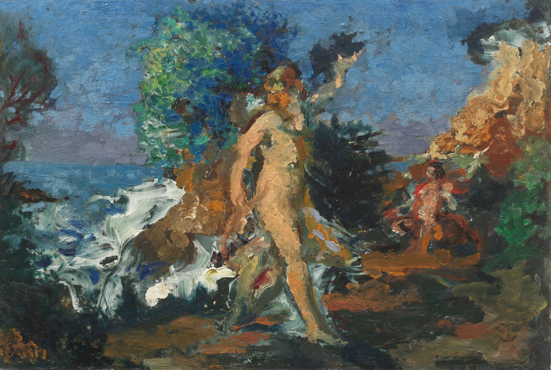 Ker-Xavier Roussel, &ldquo;Nymphe et amour devant la mer&rdquo;, 1943-1944