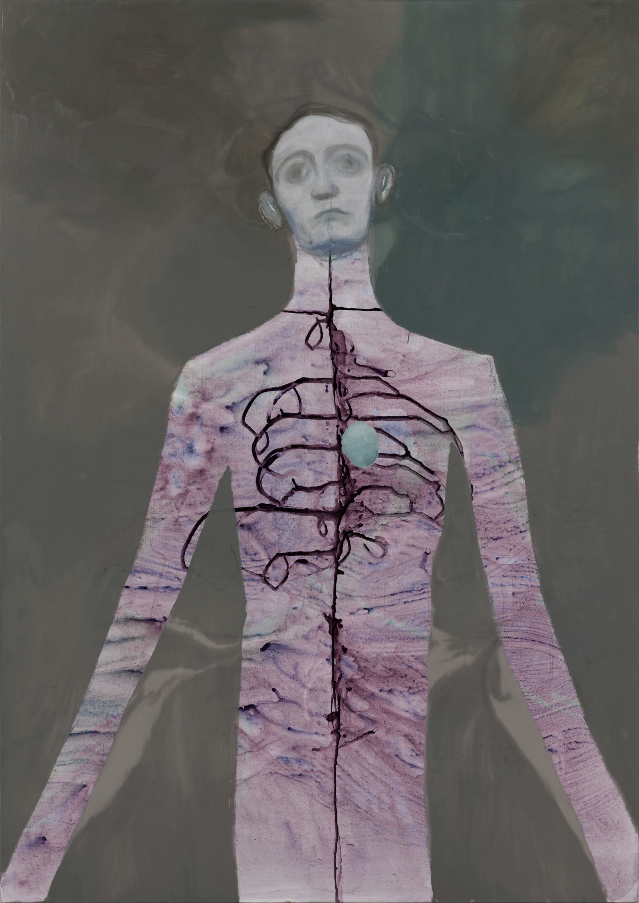 Sanya Kantarovsky, “Scarecrow”, 2025